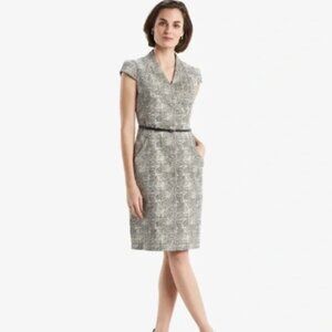Elegant Gray Women's Dress